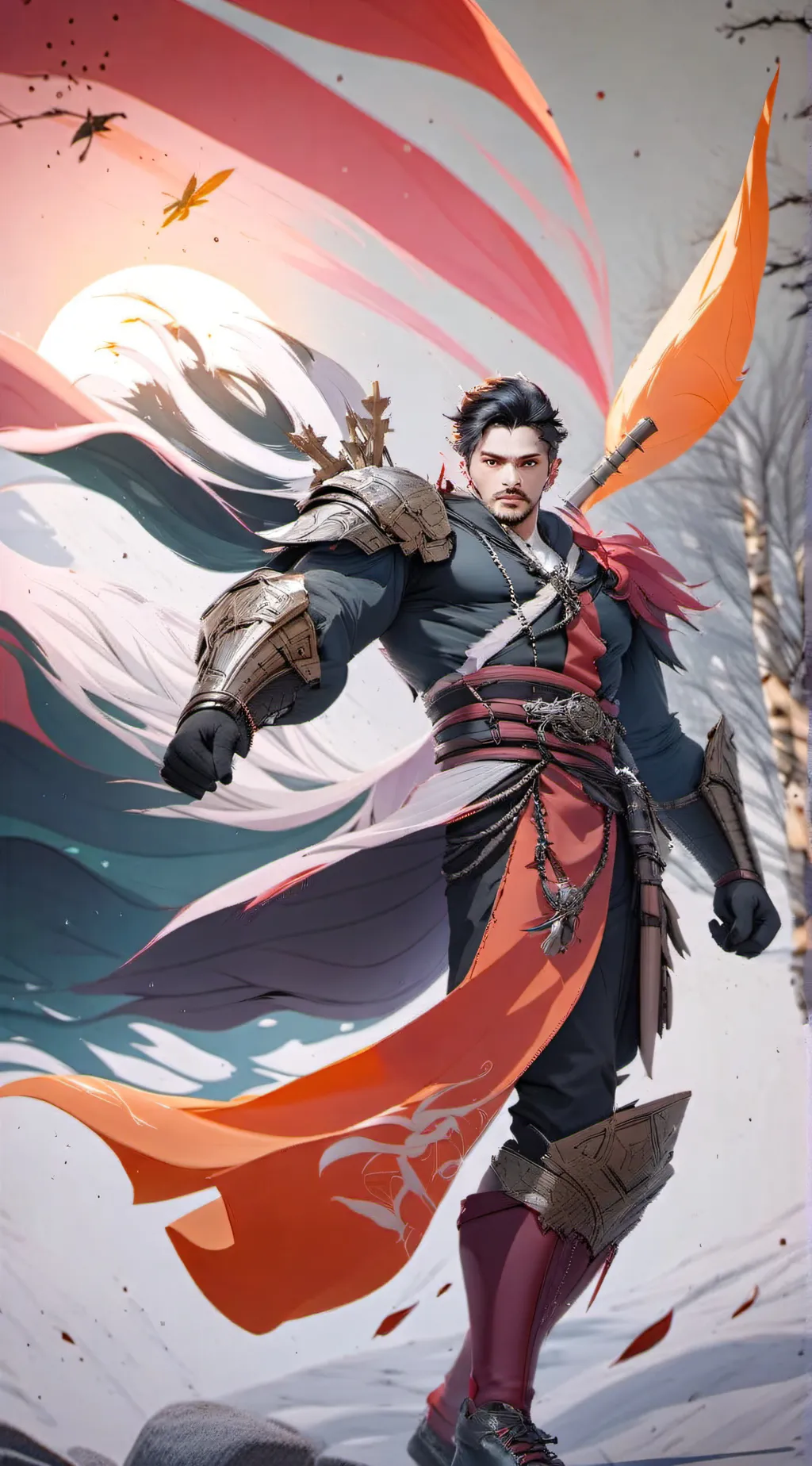 ai character: treyton Fuego background