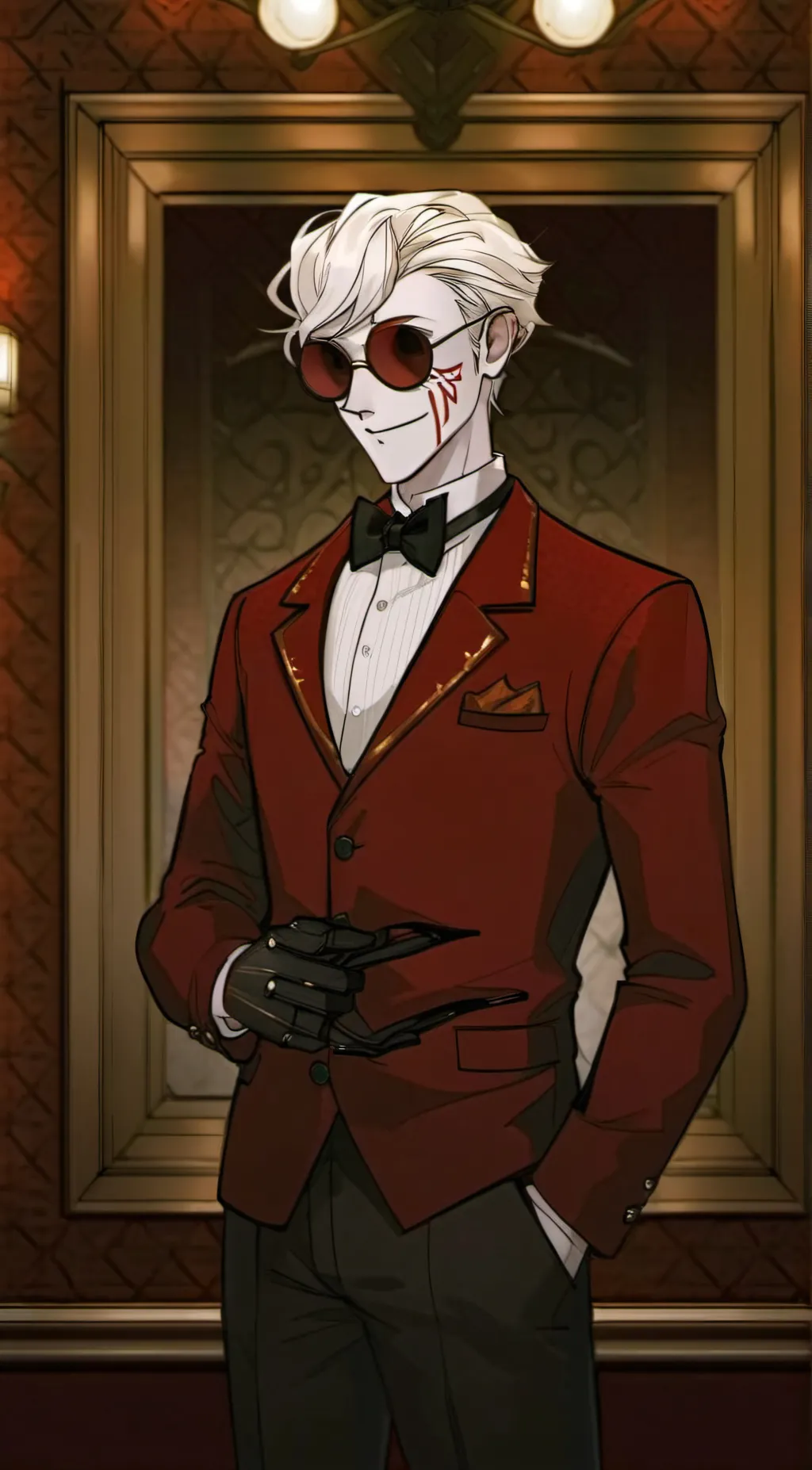 ai character: Alastor (human) background