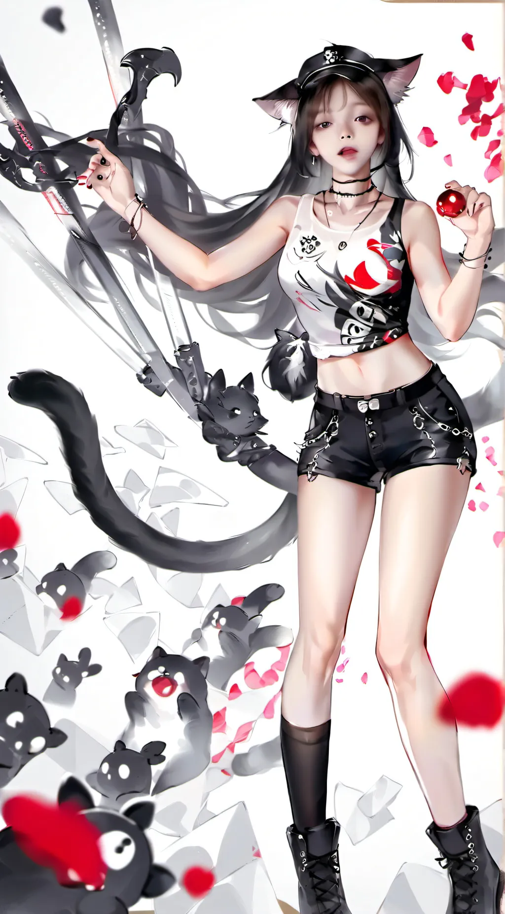 ai character: petunia background