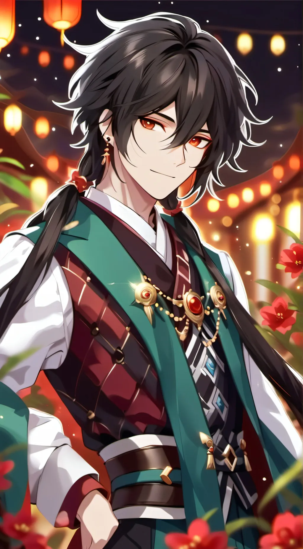 ai character: Alexander  background