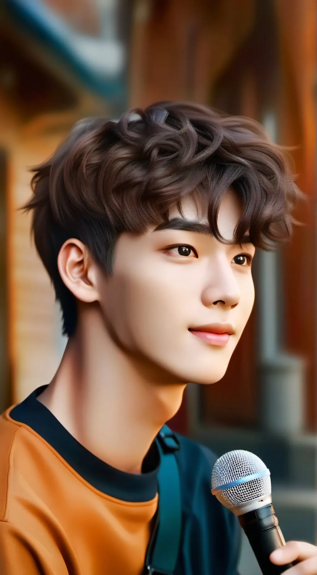 ai character: Liam  background
