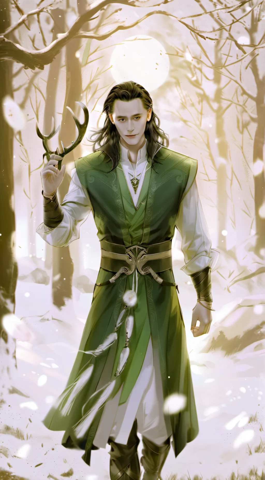 ai character: Loki background