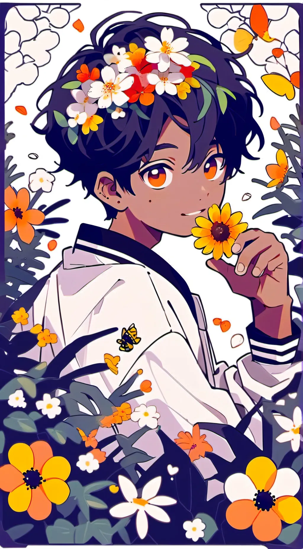 ai character: Michael  background
