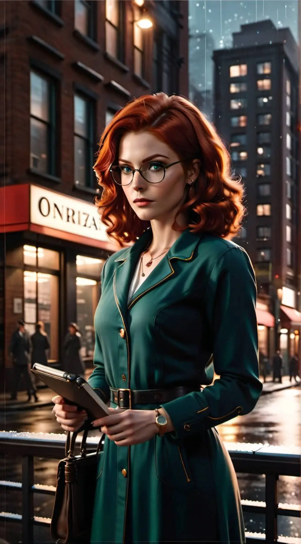 ai character: Rachel Dunn background