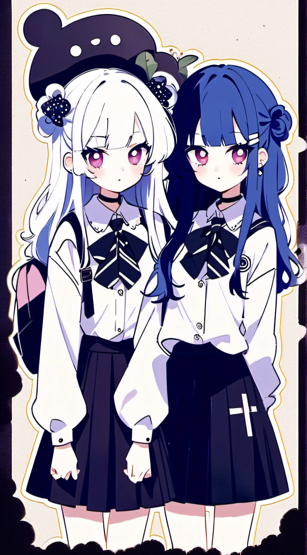 ai character: hope and Lily background