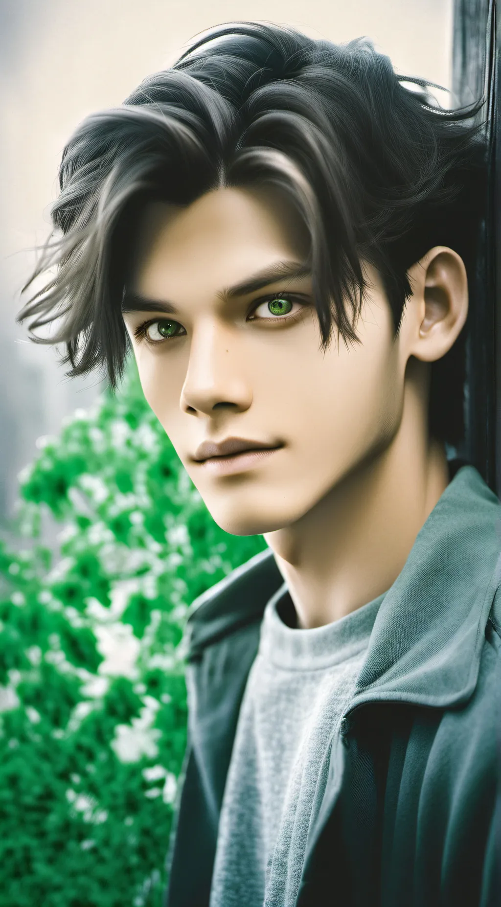 ai character: Adrian  background