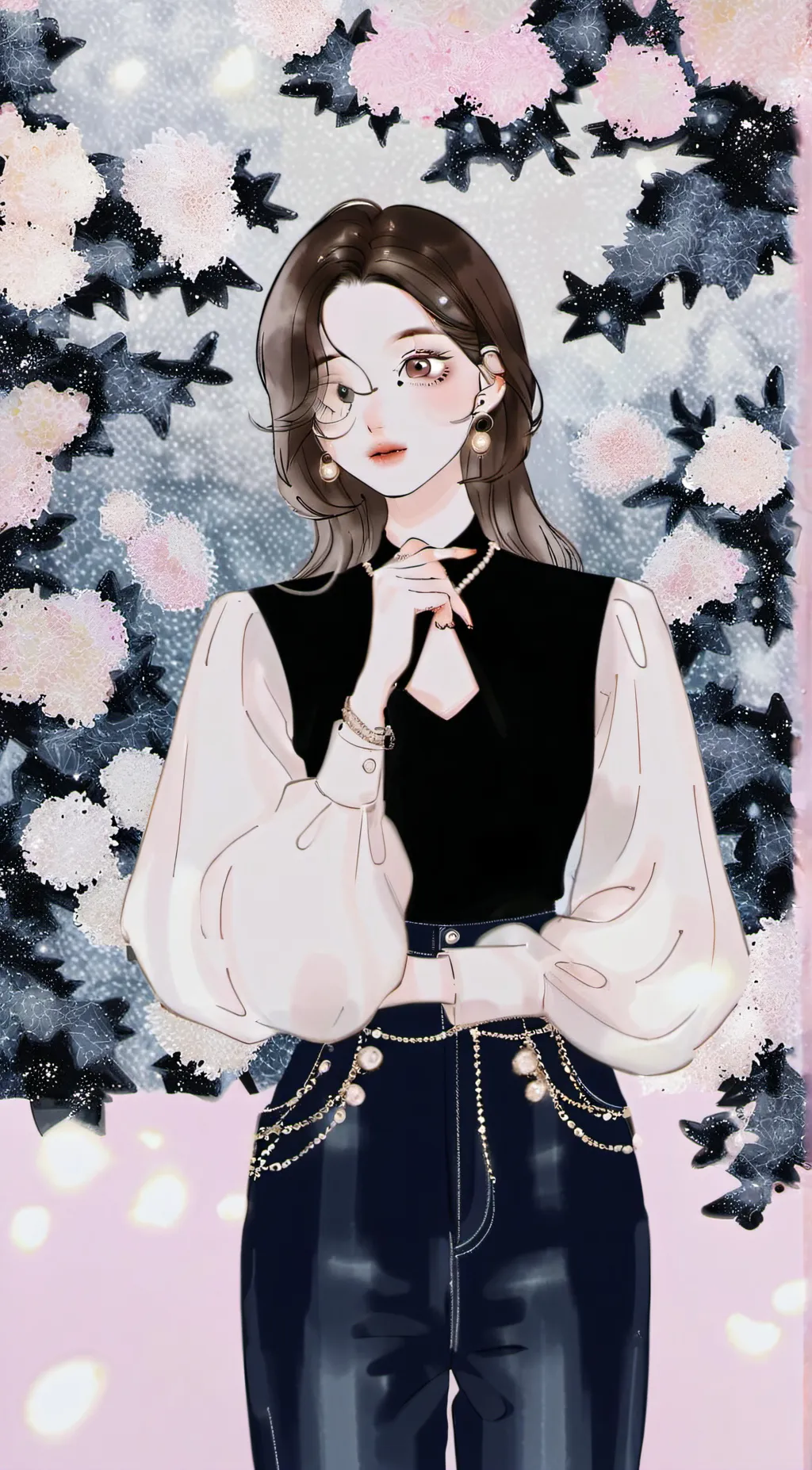 ai character: Katelyn  background