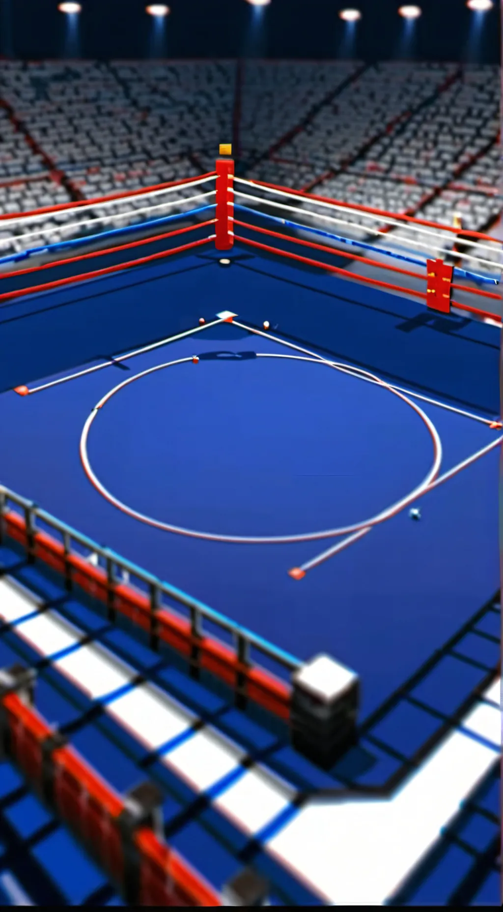 ai character: todo boxing background