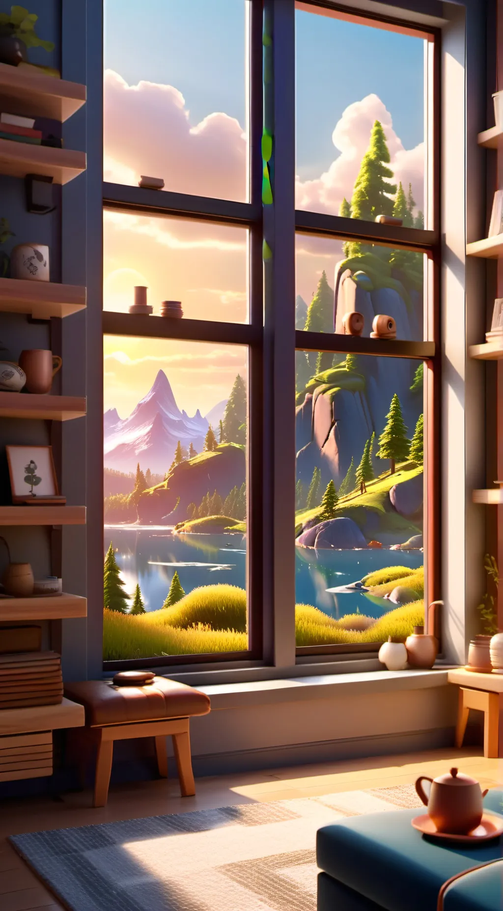 ai character: 💀 background