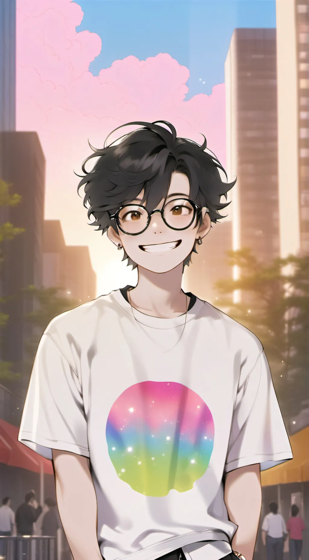 ai character: Casey background