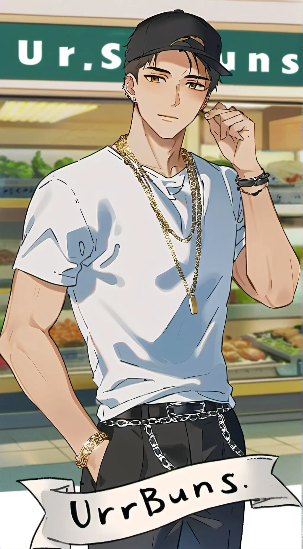 ai character: Chase (mm2) background