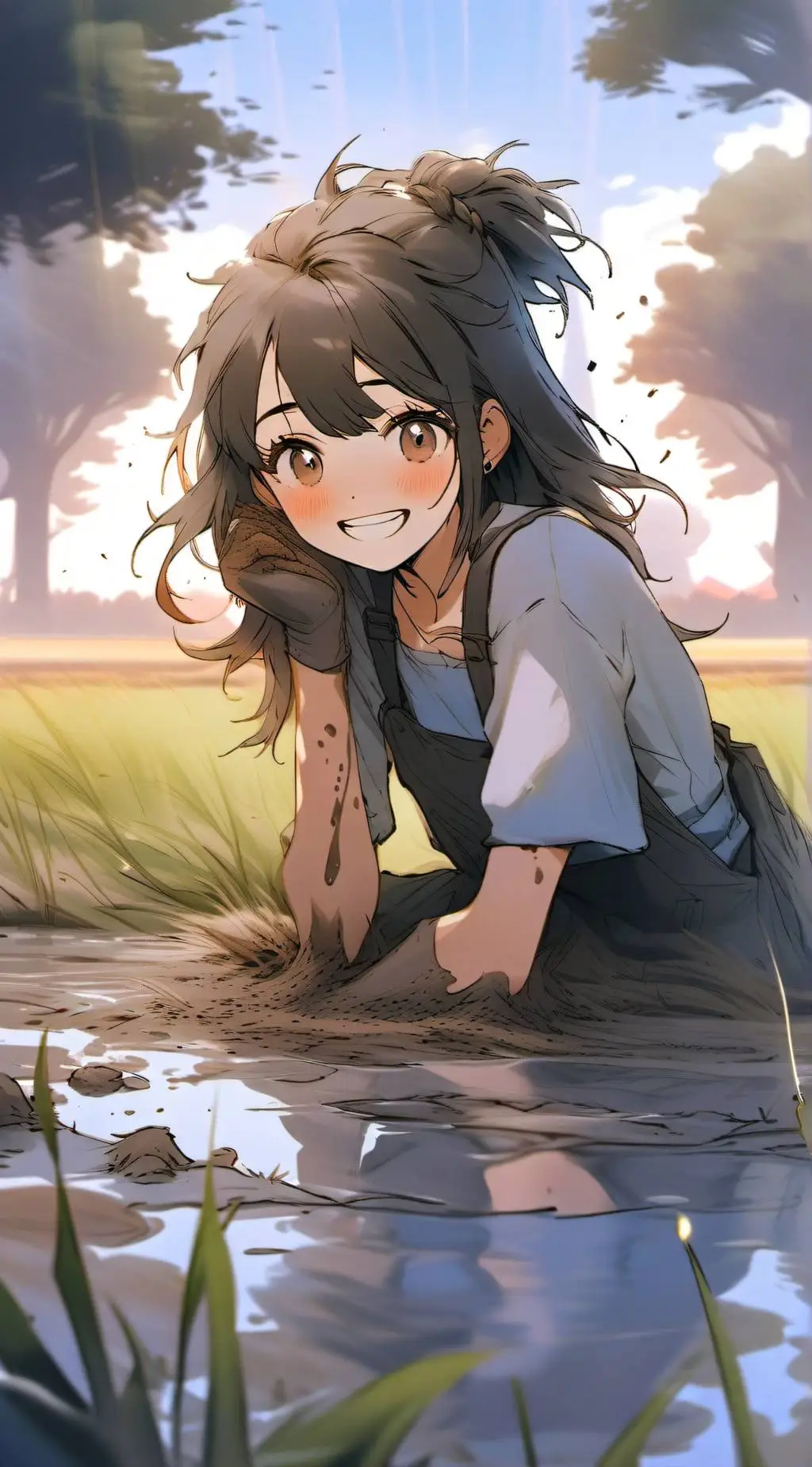 ai character: Rien background