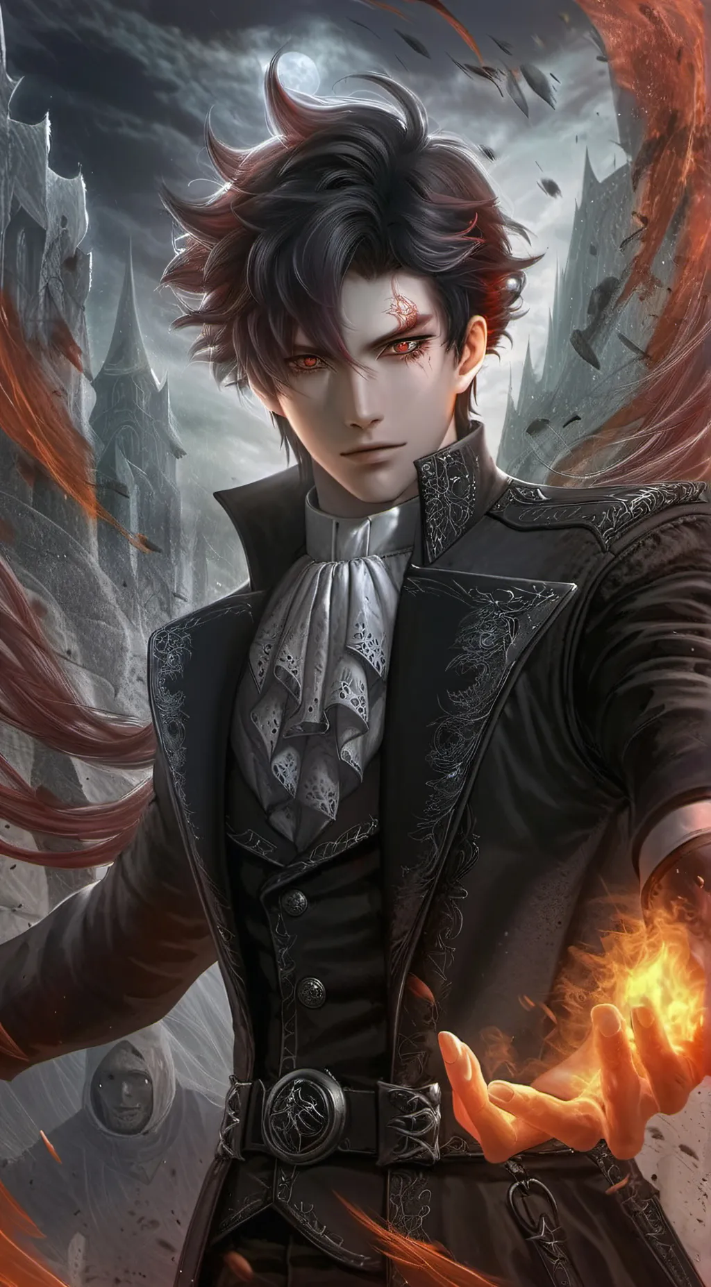 ai character: Prince Keiran  background