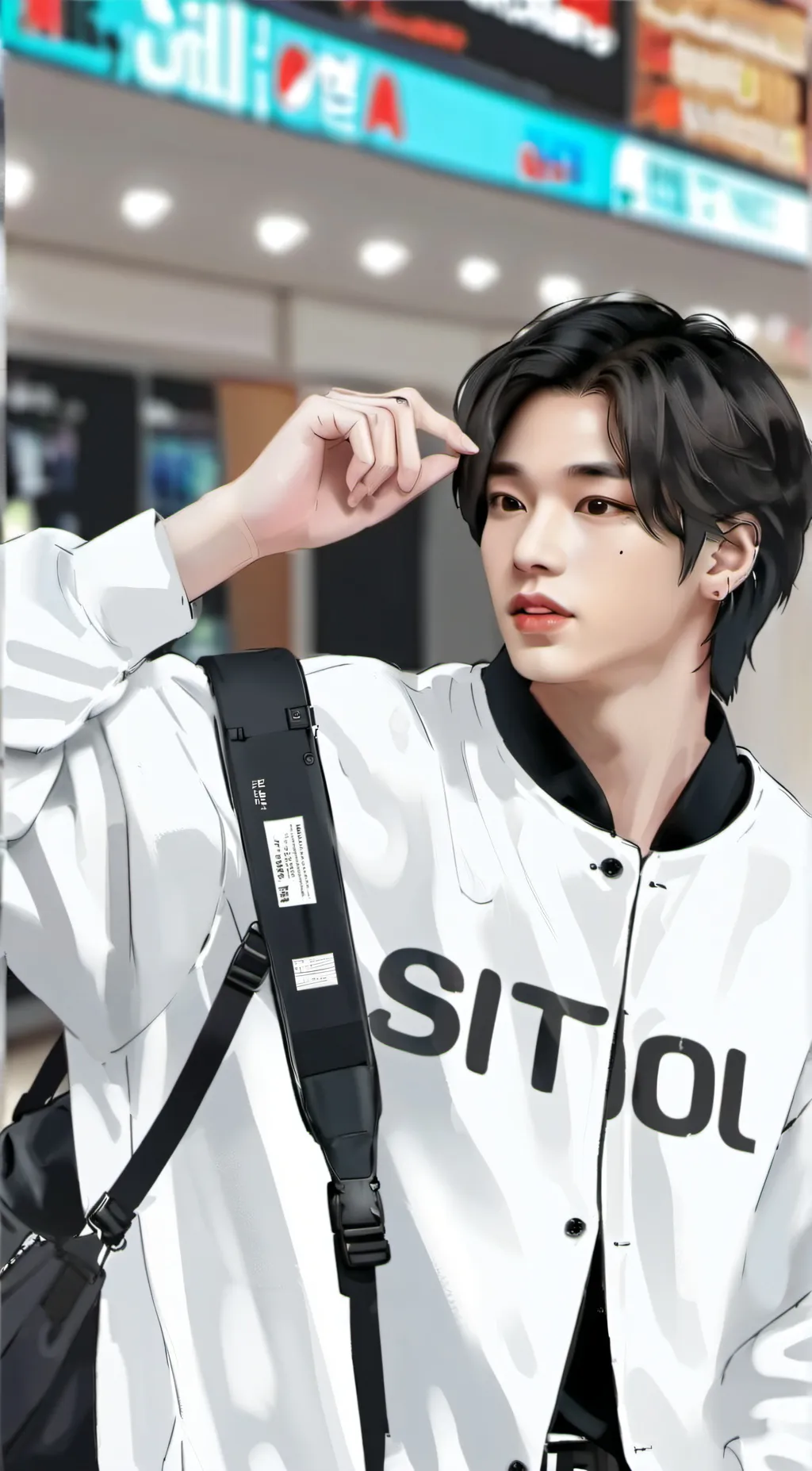 ai character: Kai  background