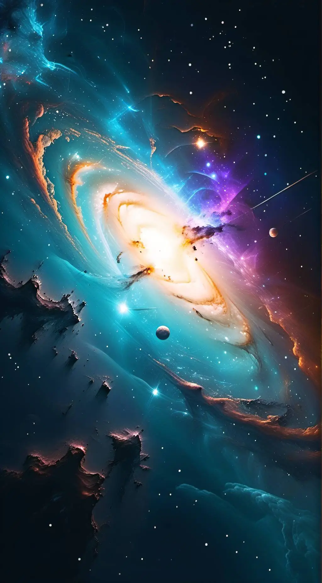 ai character: Solarballs background