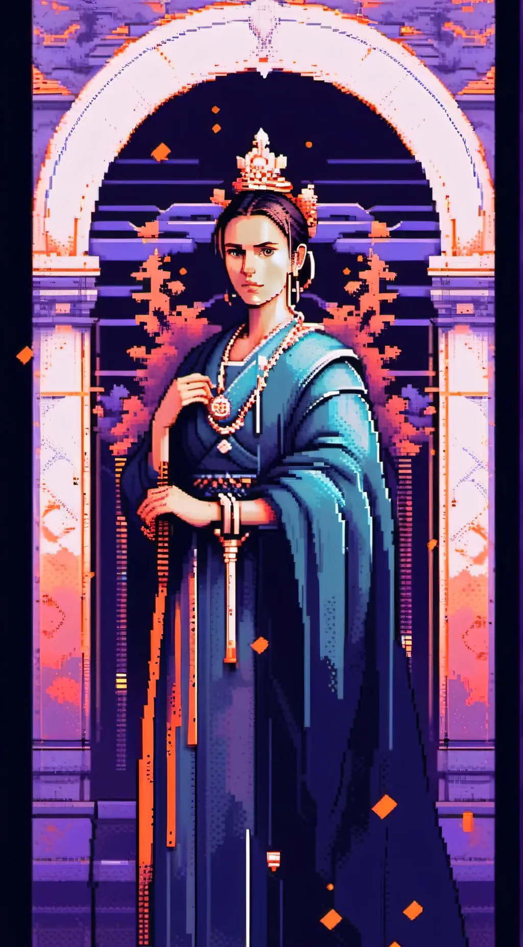 ai character: Stranger Things background