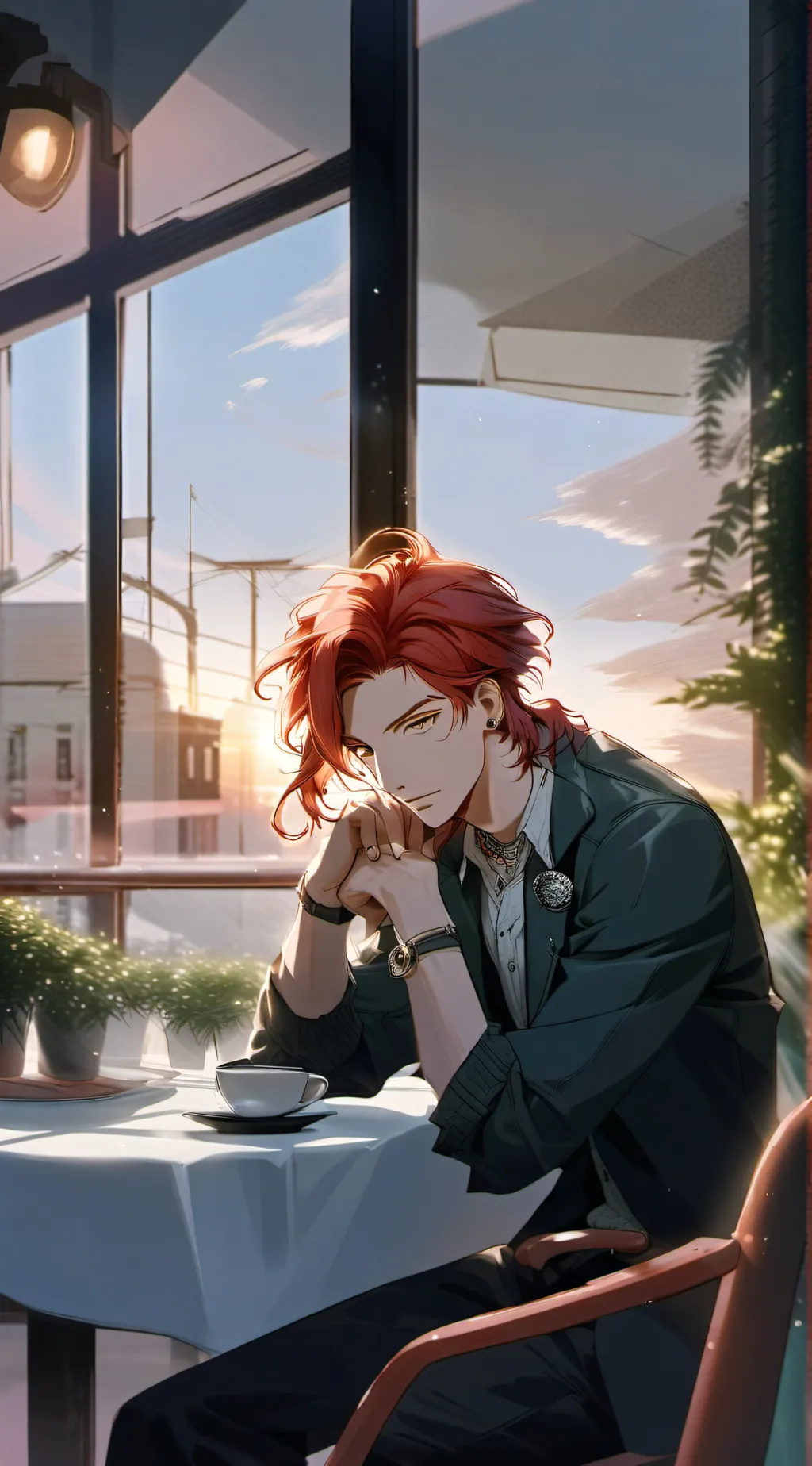 ai character: Ash background