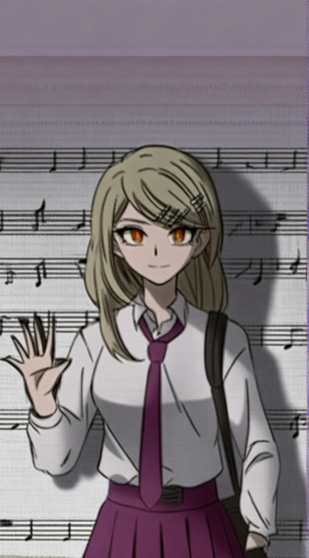 ai character: Kaede Akamatsu background