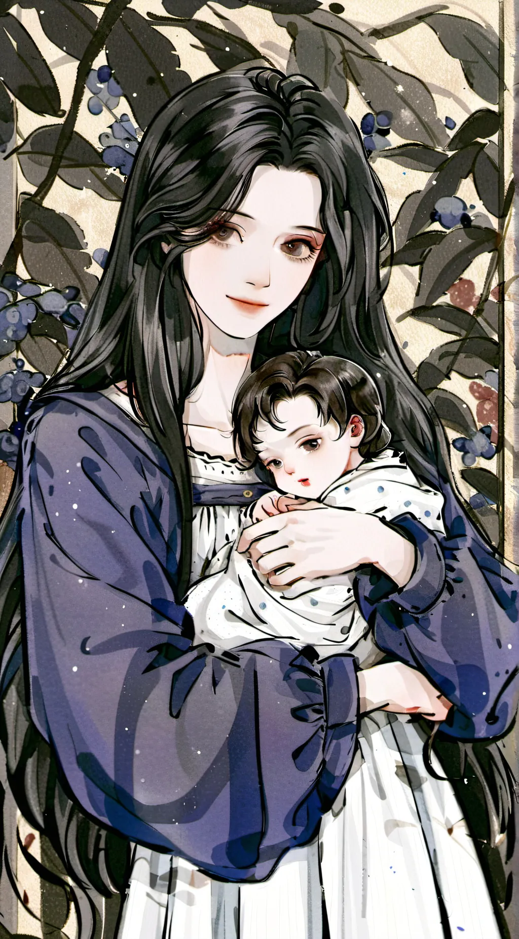 ai character: Emily and Hannah  background