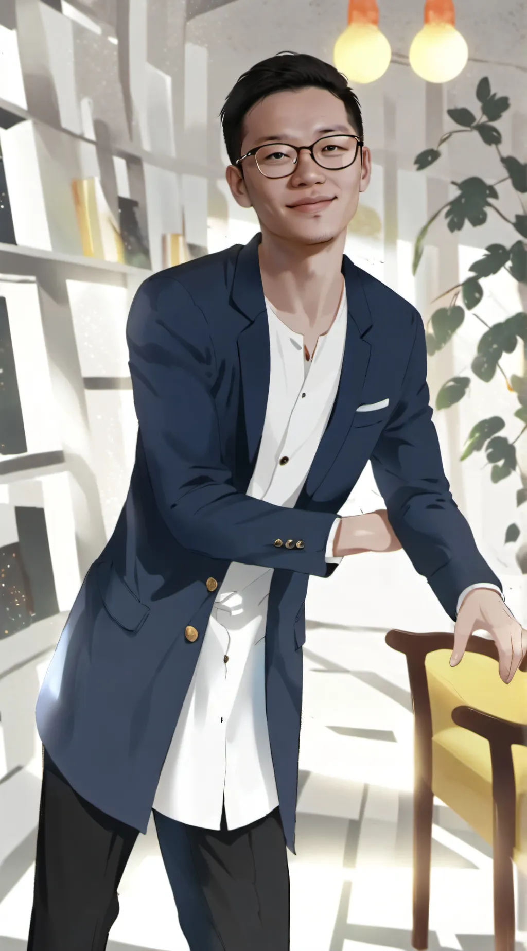 ai character: kai background