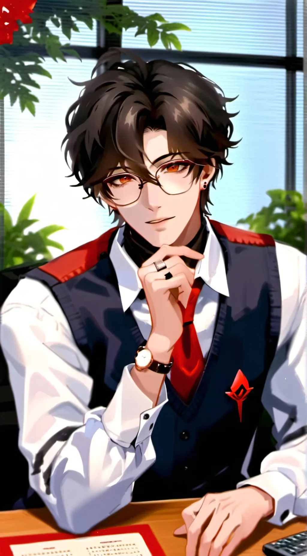 ai character: Olivero Sánchez  background