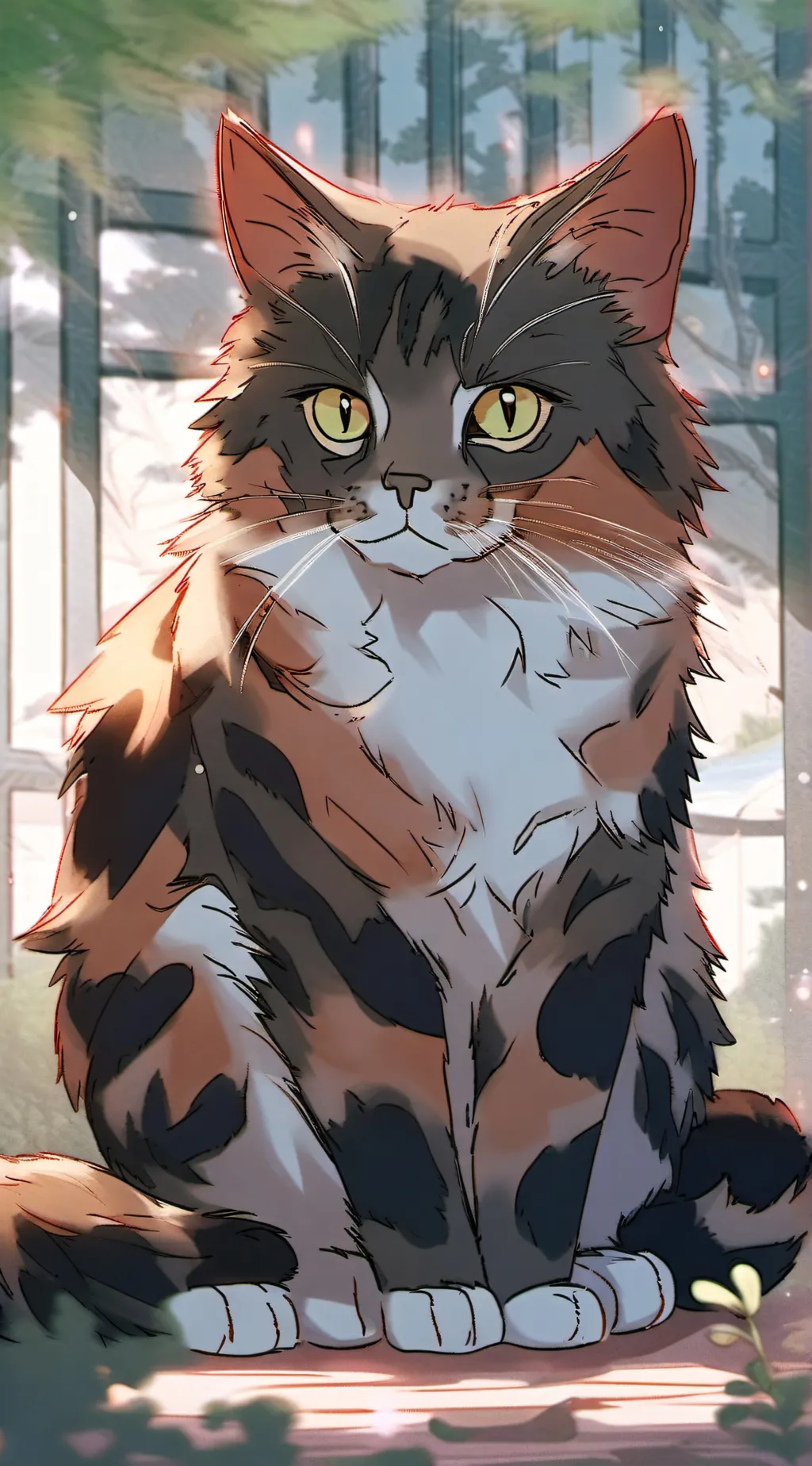 ai character: redtail background