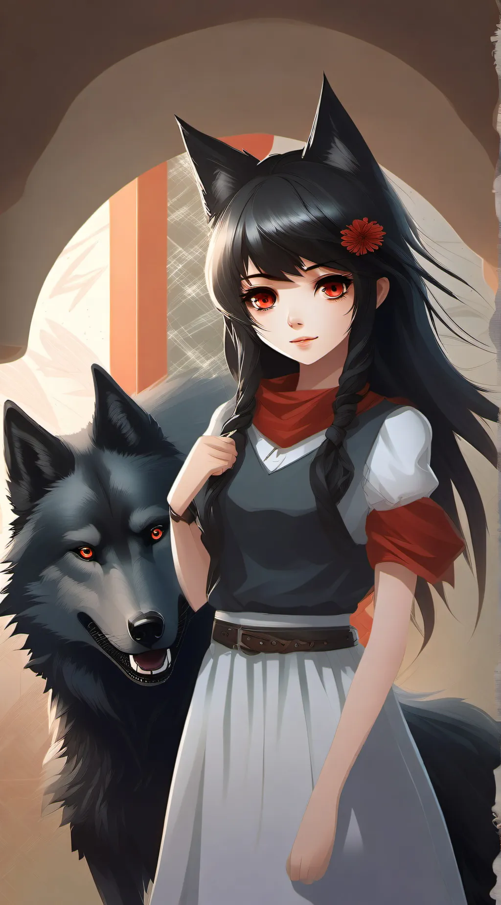 ai character: mha background
