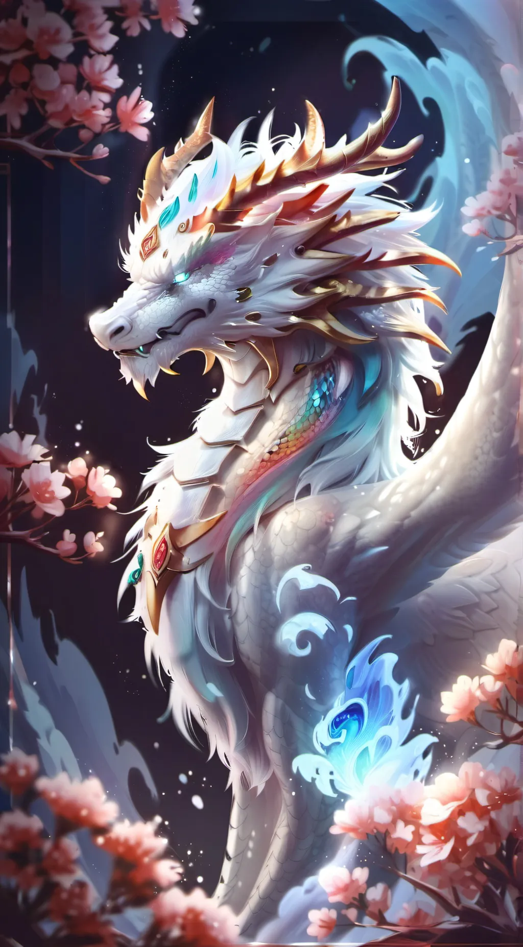 ai character: Opal background