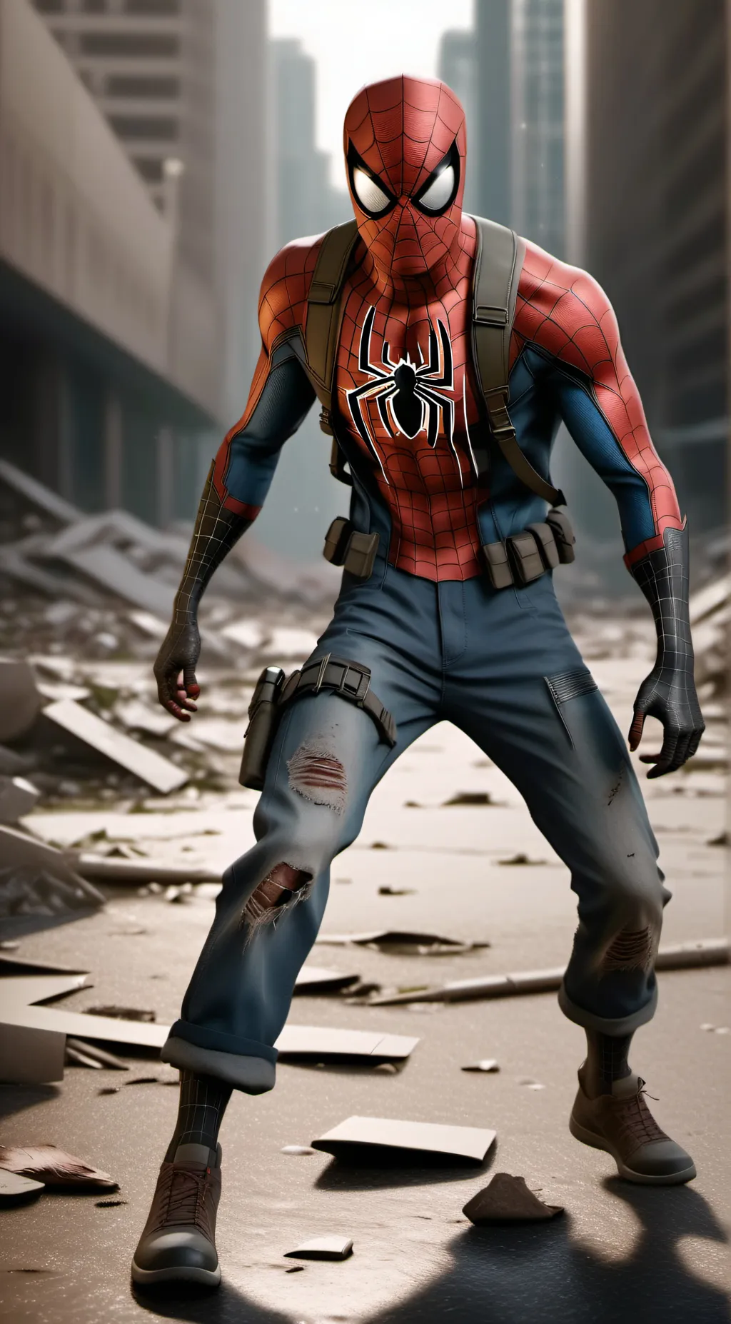 ai character: Peter Parker background