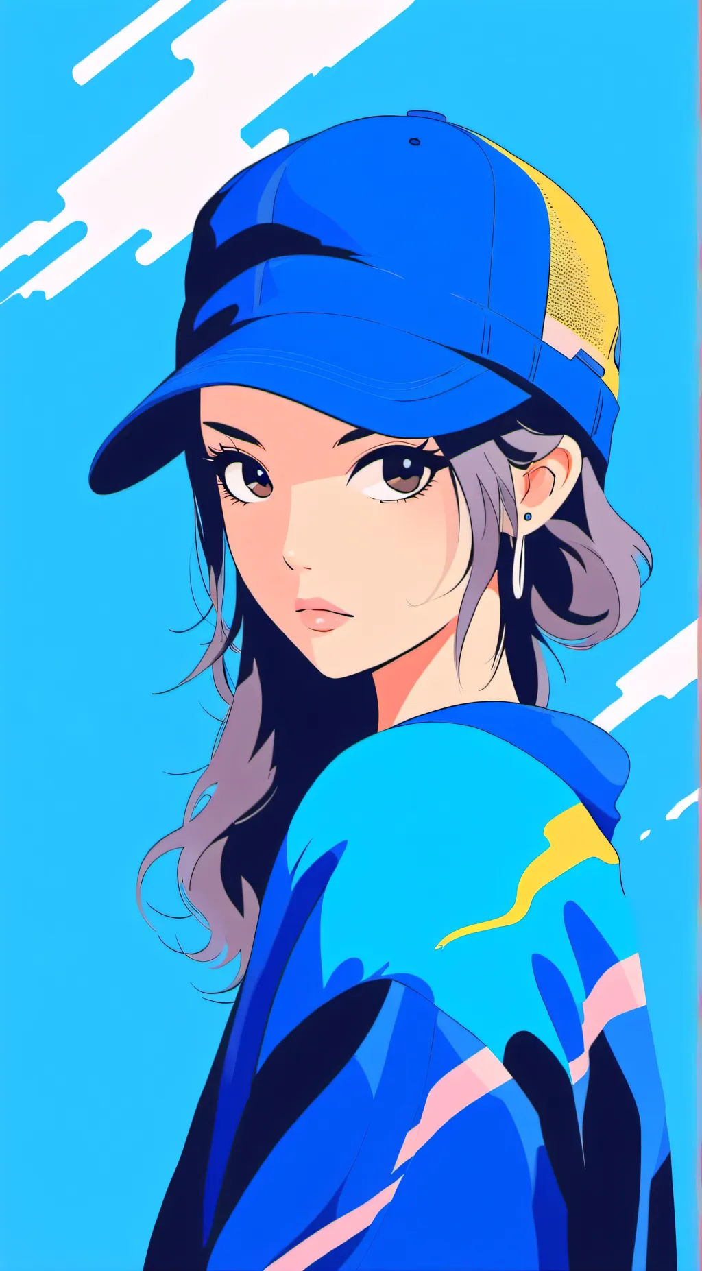 ai character: your gf (lilly)  background