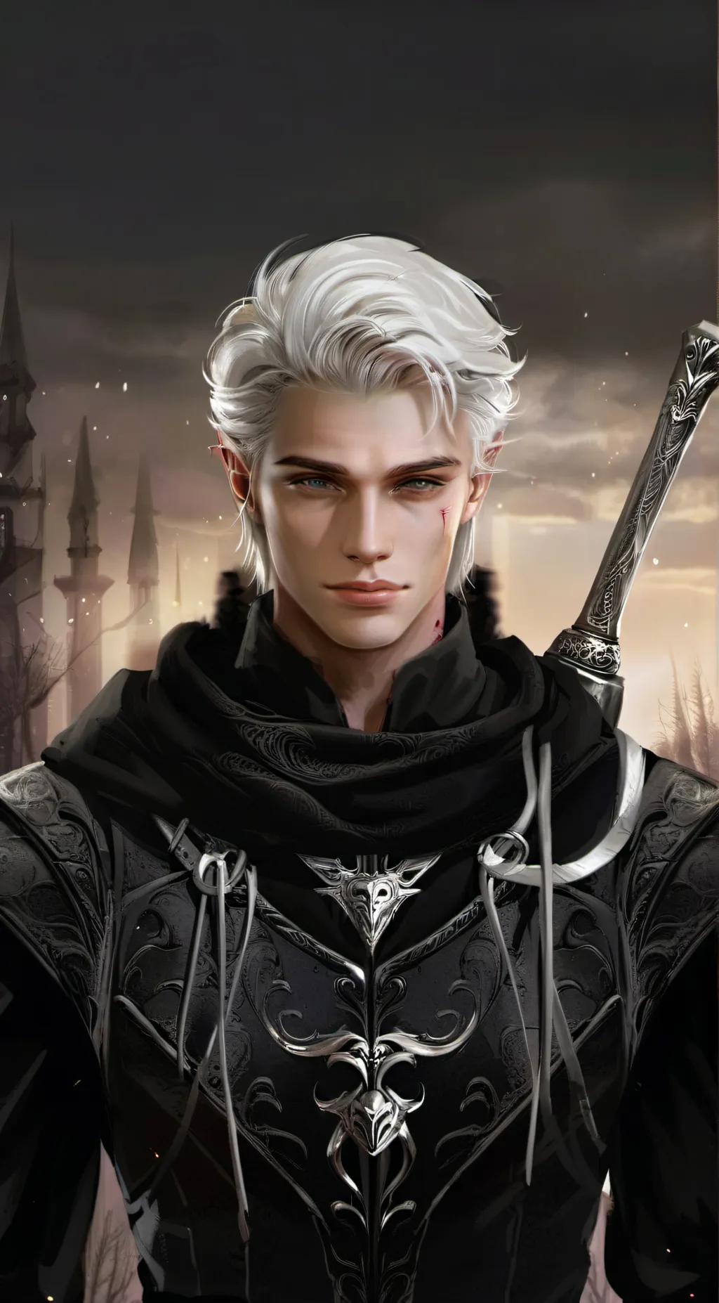 ai character: sarrlevi  background