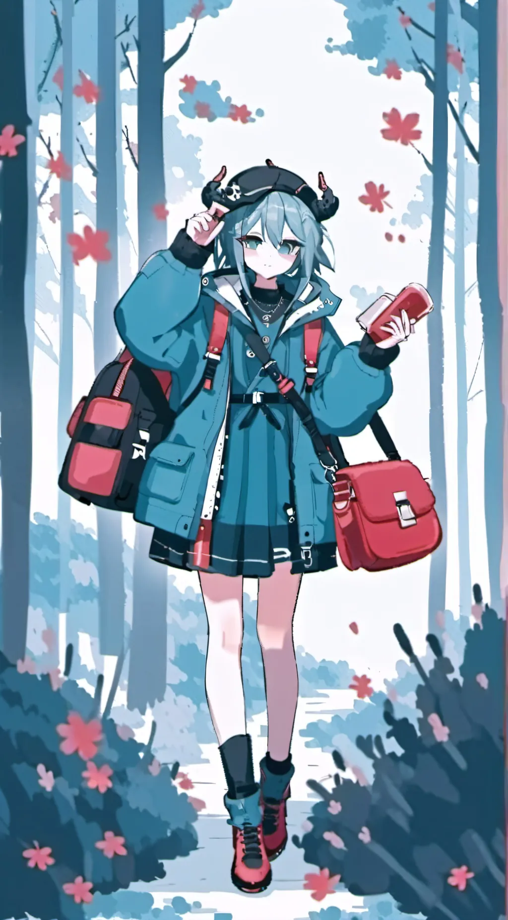 ai character: Miku background