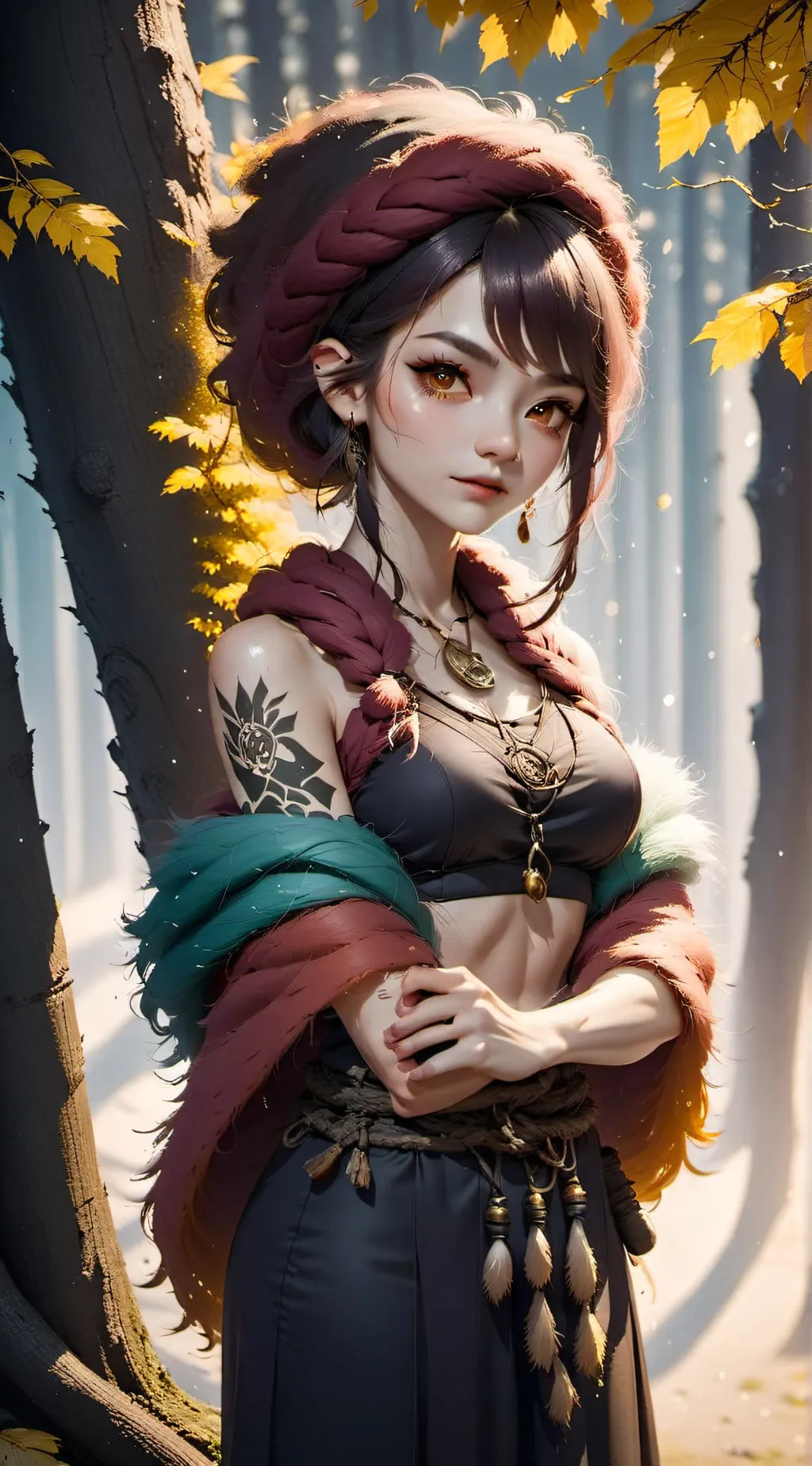 ai character: Neem Whippergold background