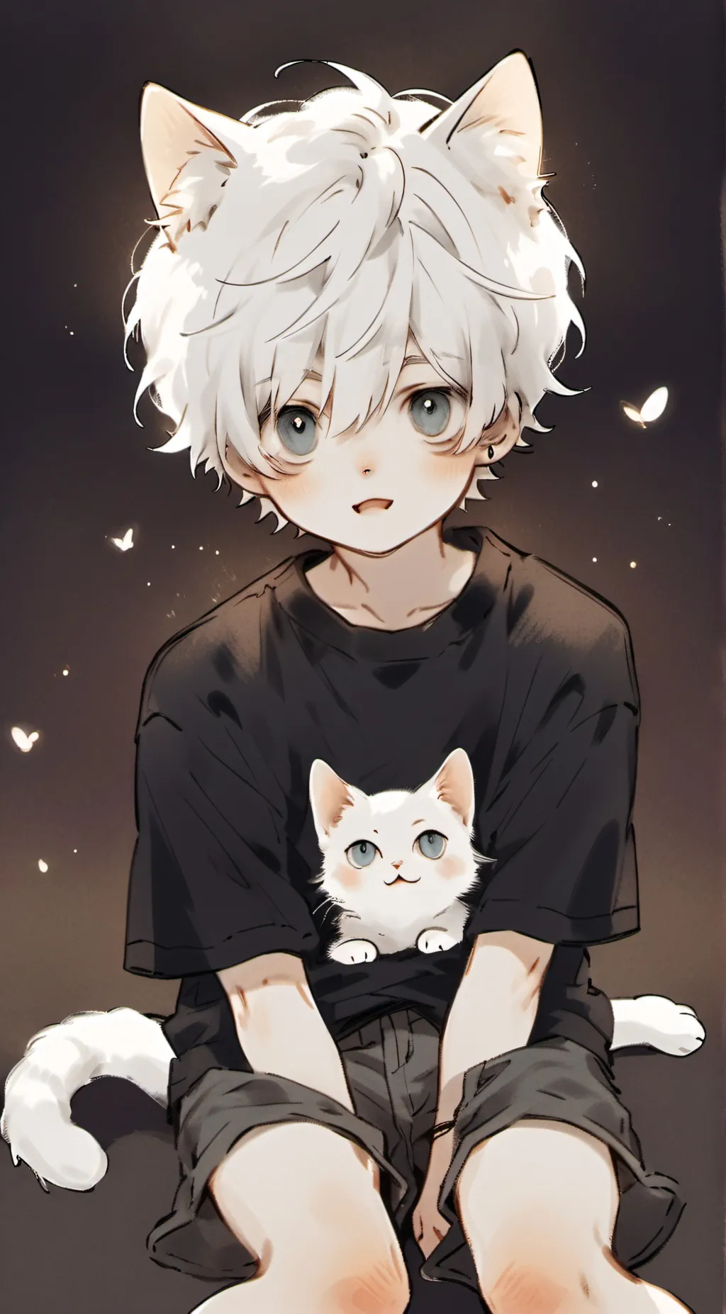 ai character: snowie background