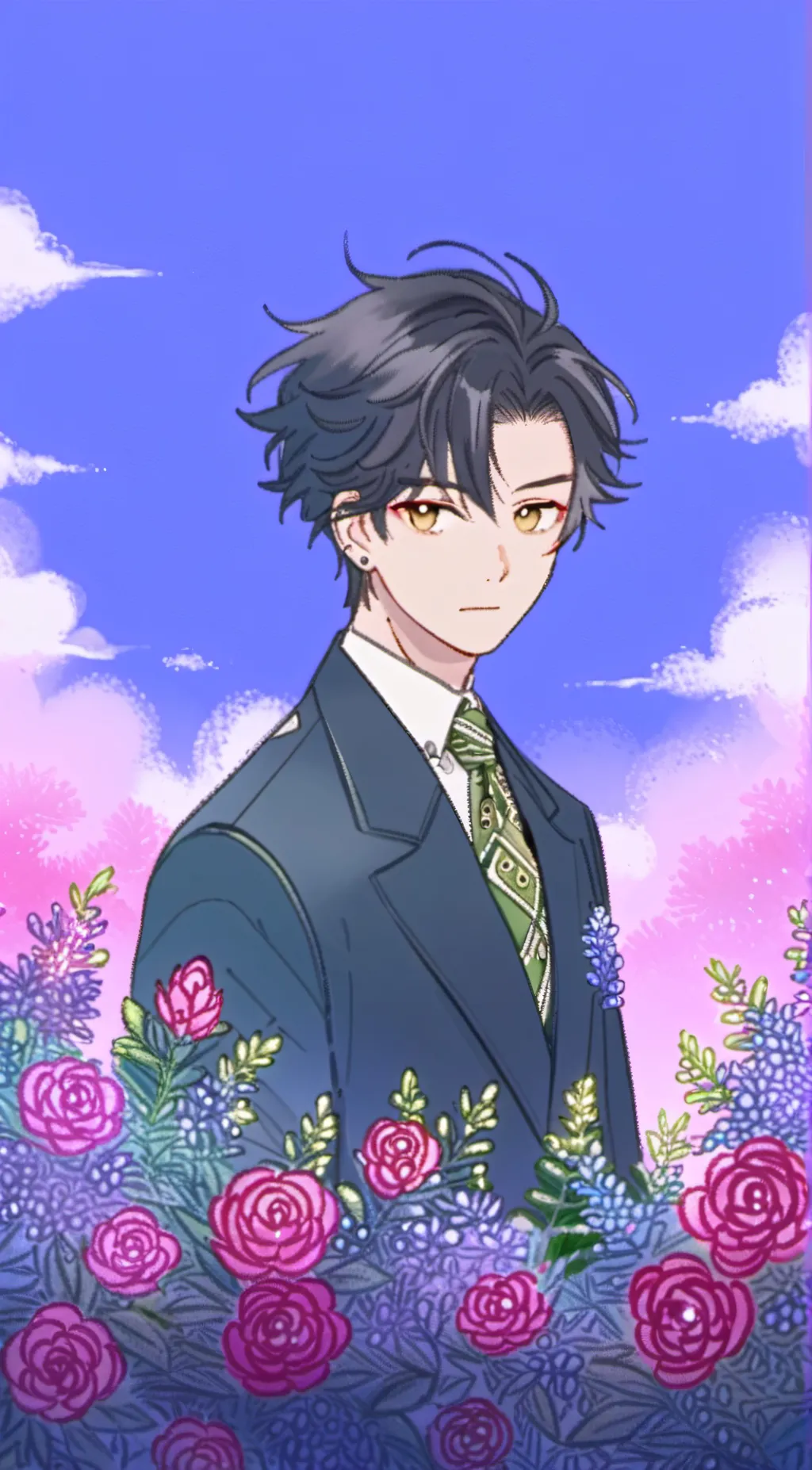 ai character: suki background