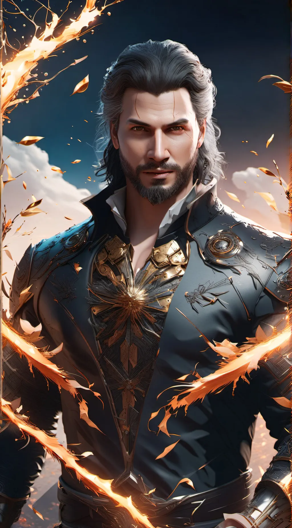 ai character: Gale background