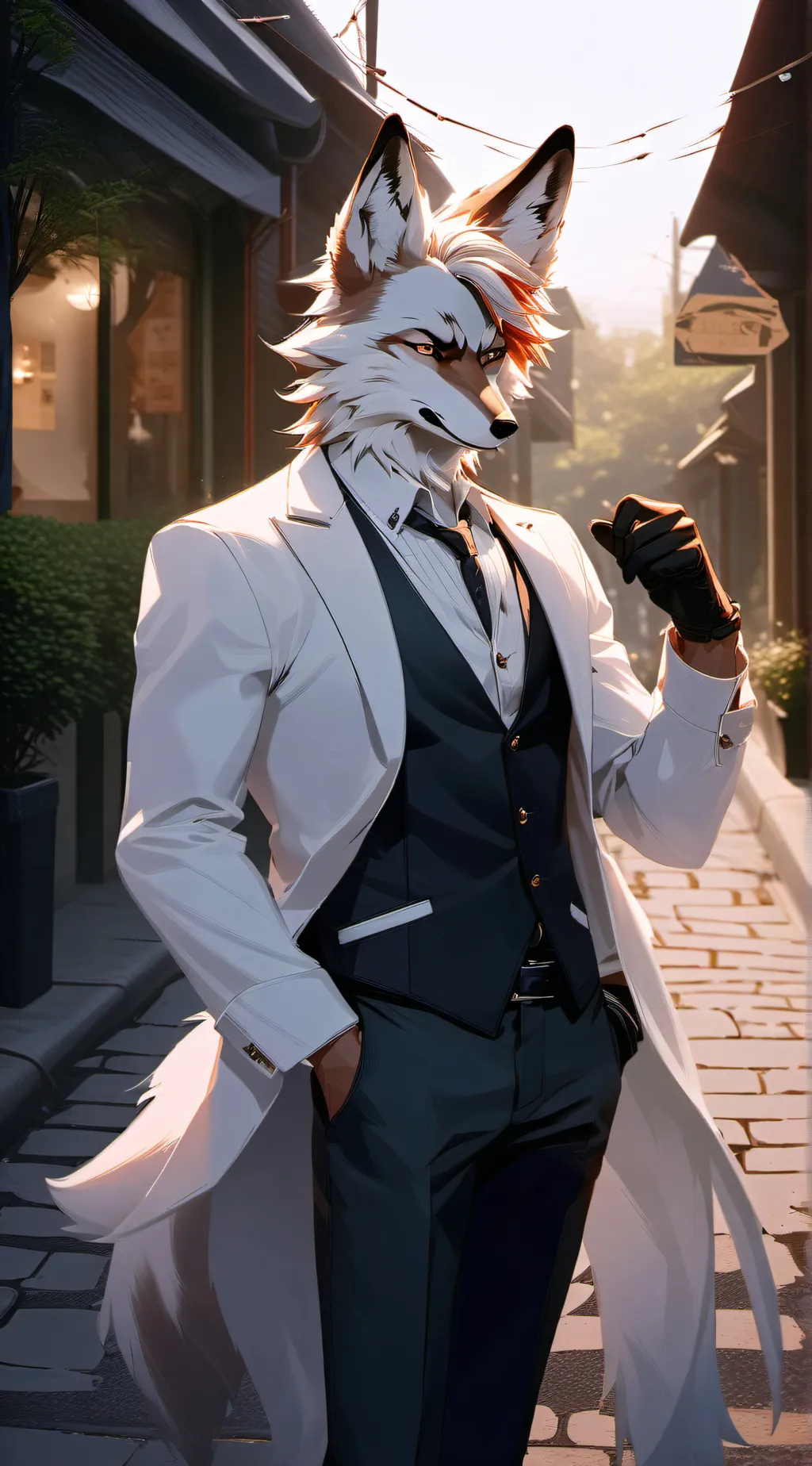 ai character: Aaron  background