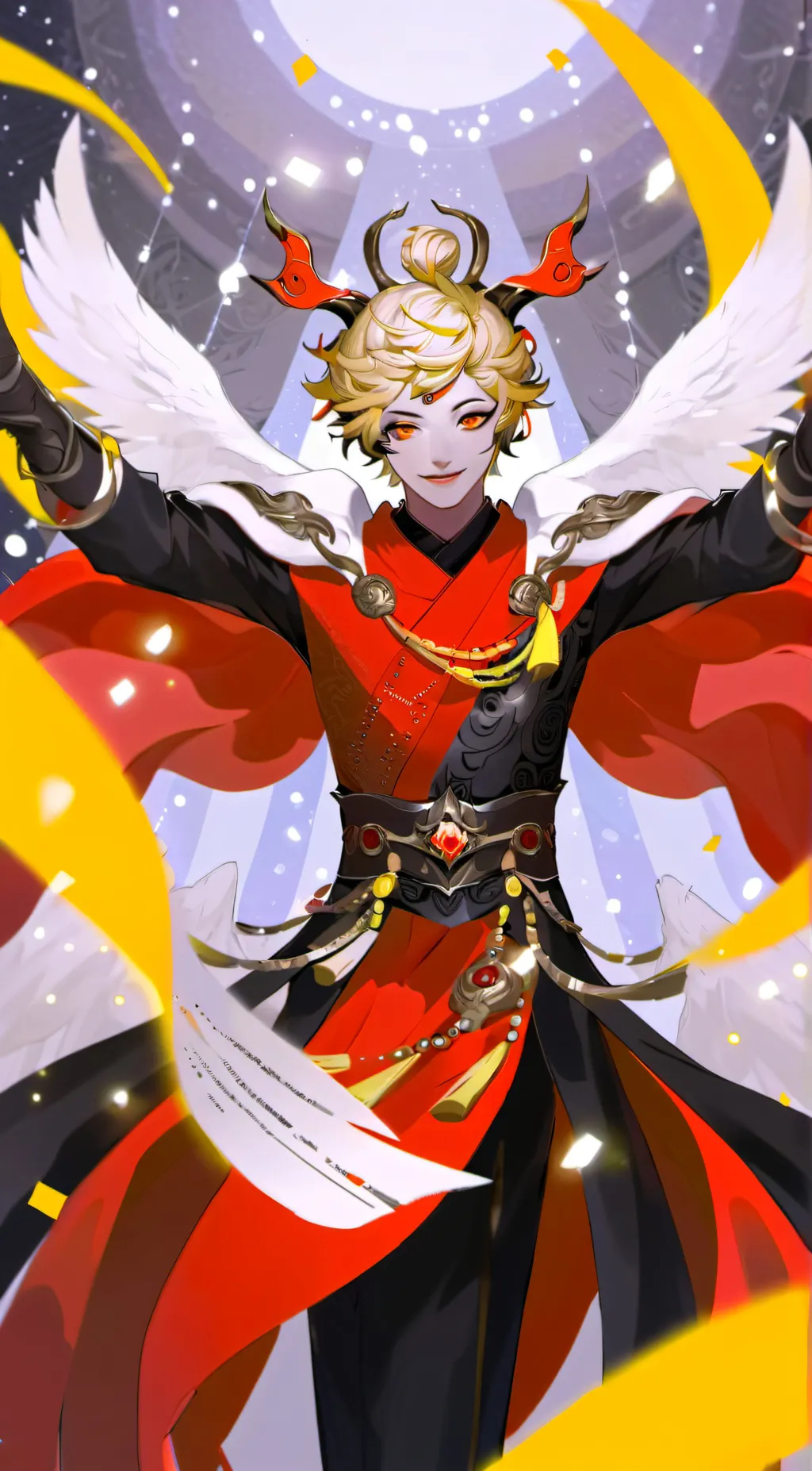 ai character: Lucifer background
