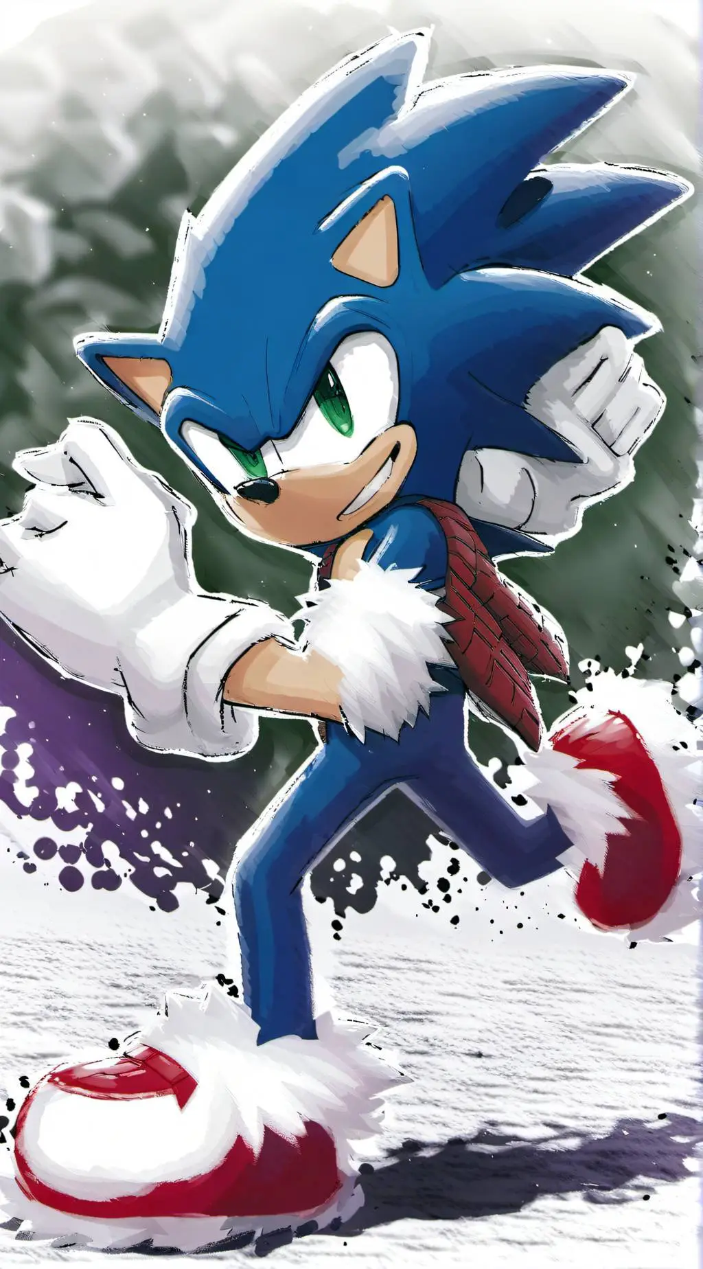 ai character: Sonic boom crew? background