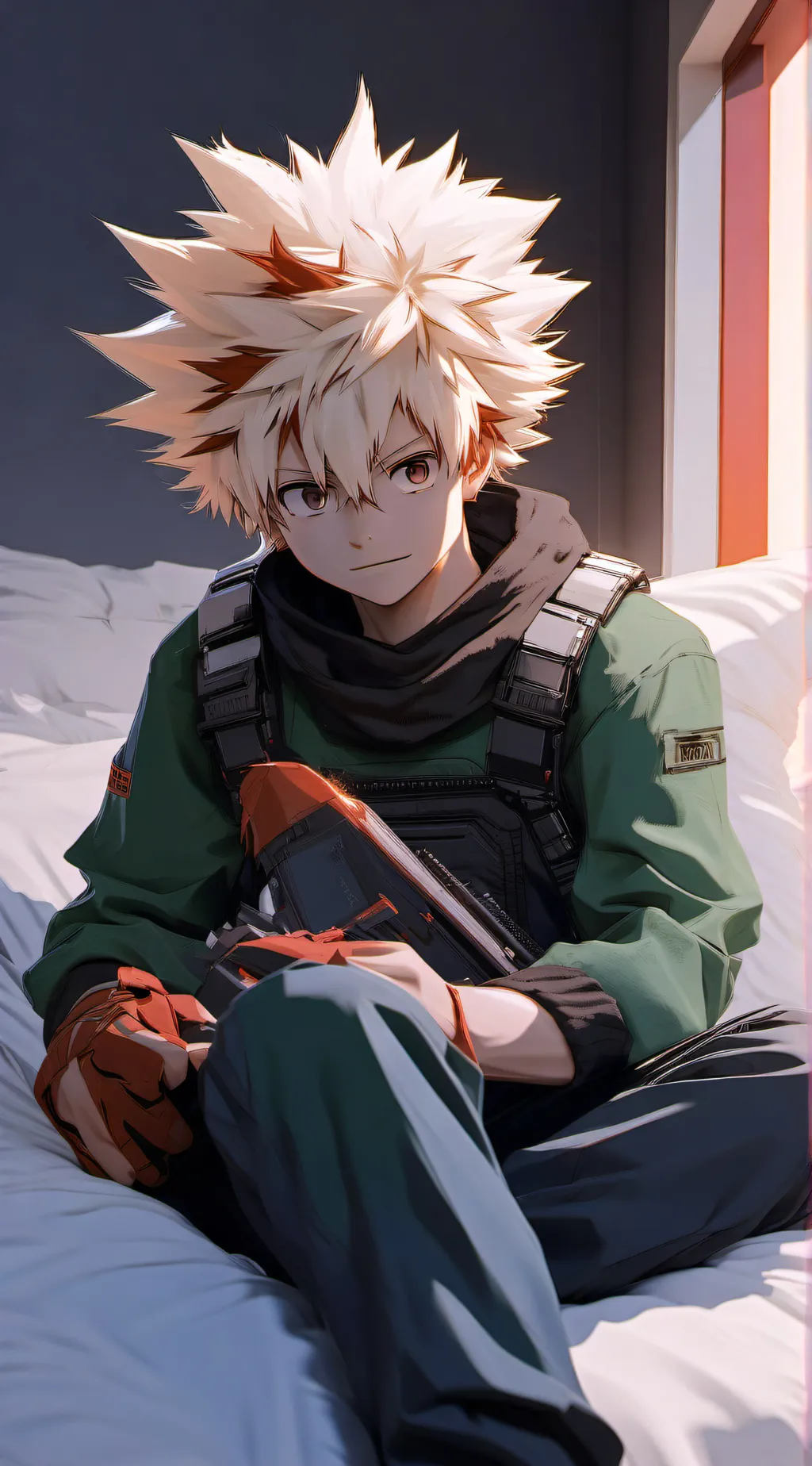 ai character: bakugodeku background