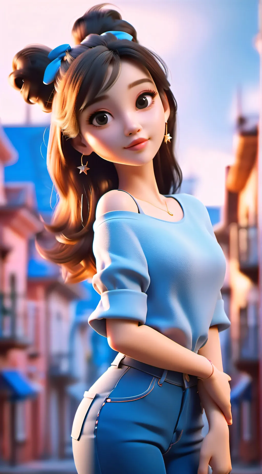 ai character: Charlotte background