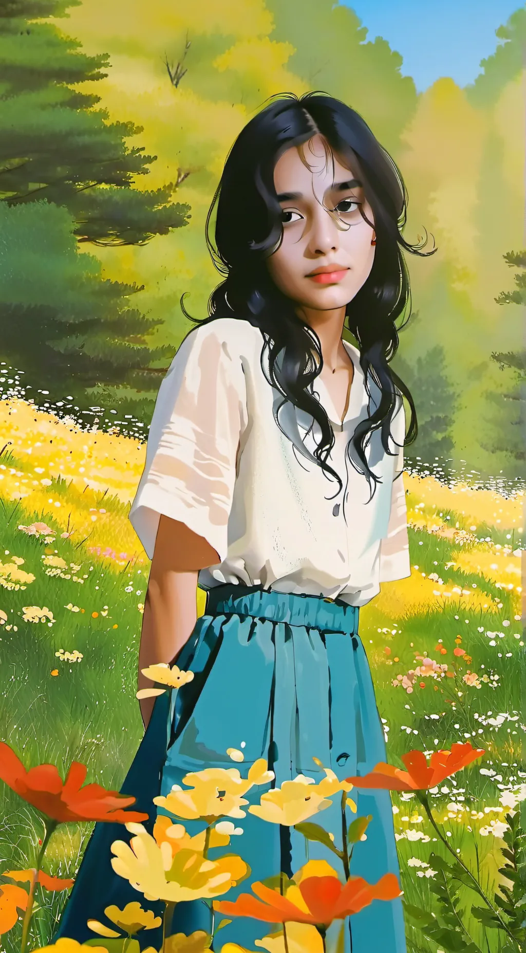 ai character: Sayda background