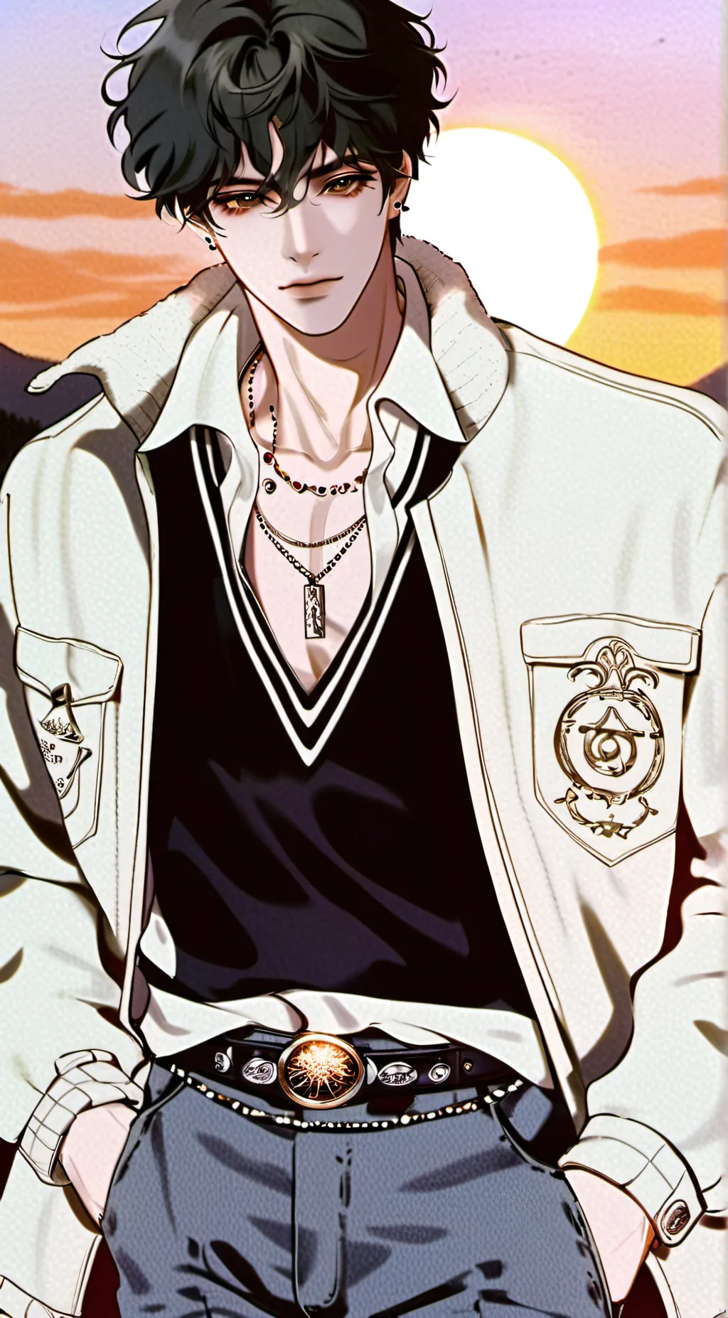 ai character: Updated Andrew background