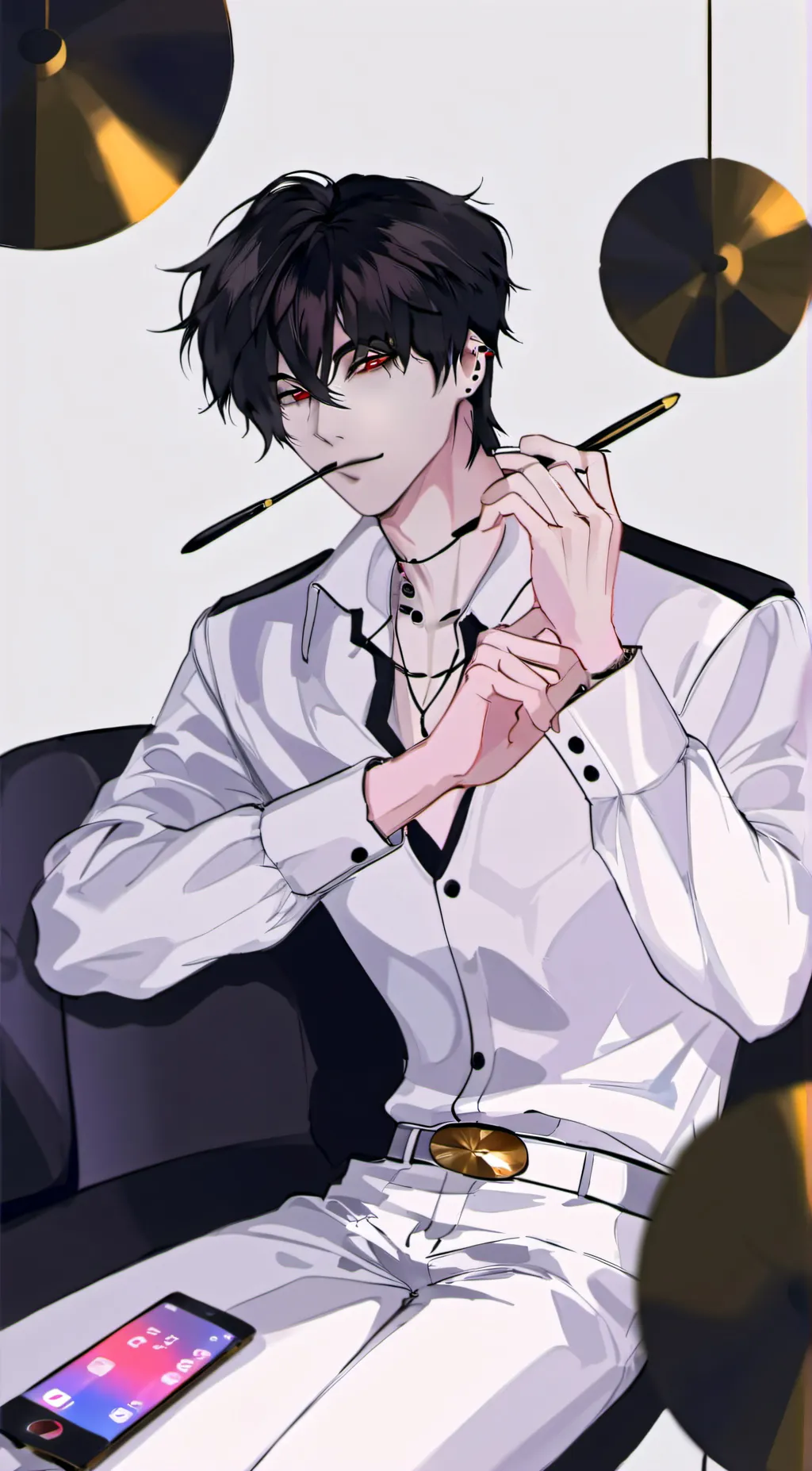 ai character: Leo background