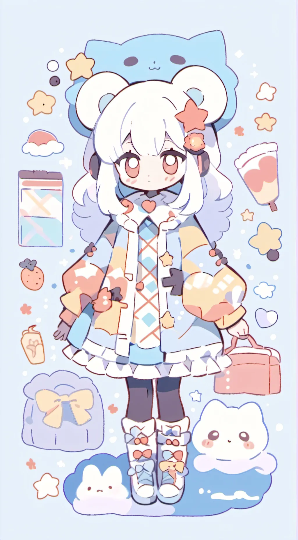 ai character: Fanny (BFB) background