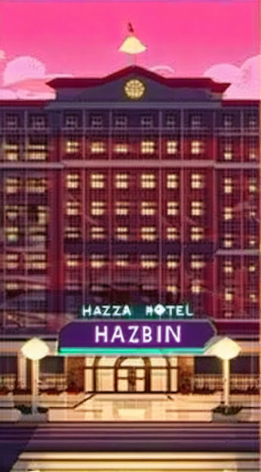 ai character: Hazbin hotel background