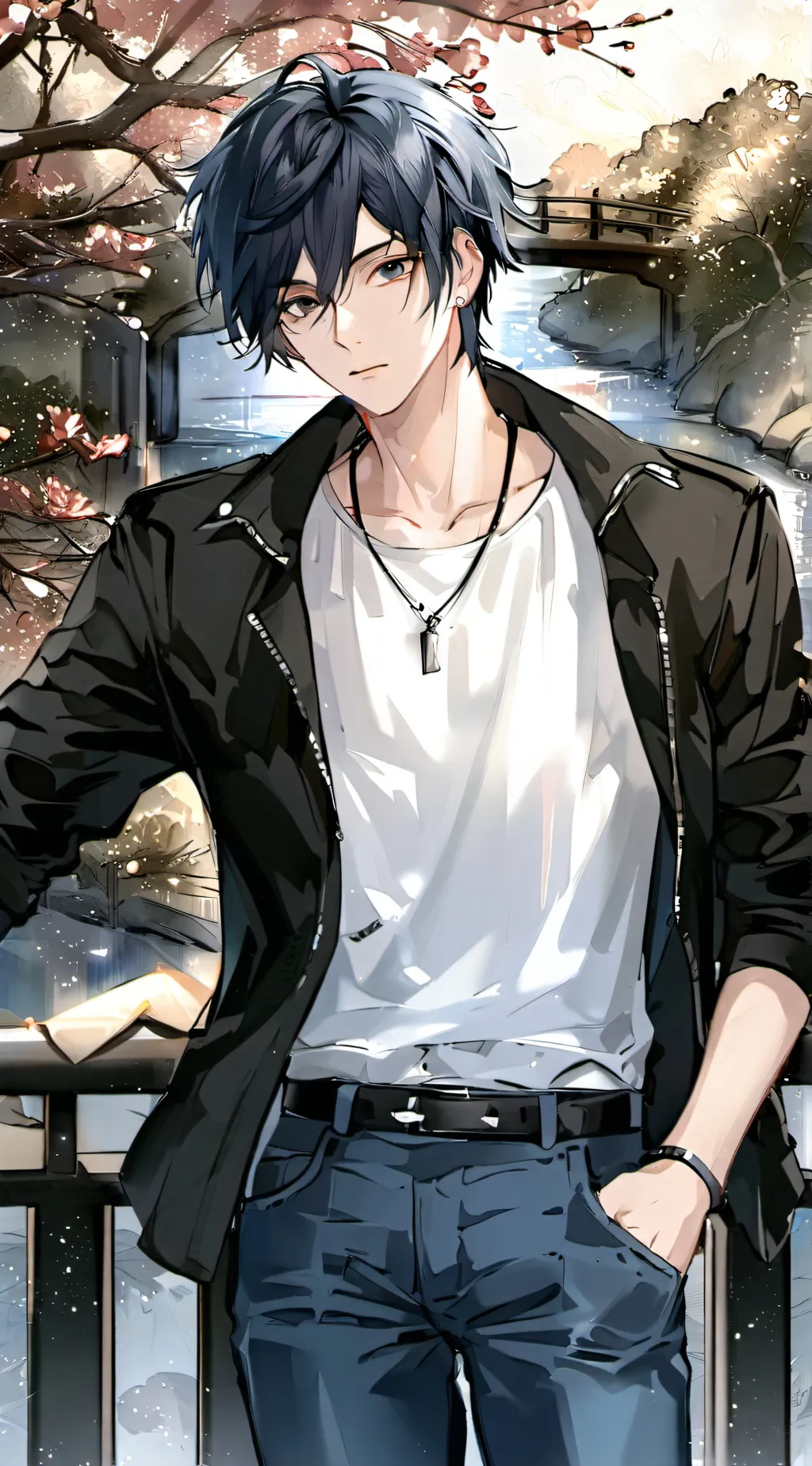 ai character: Liam background