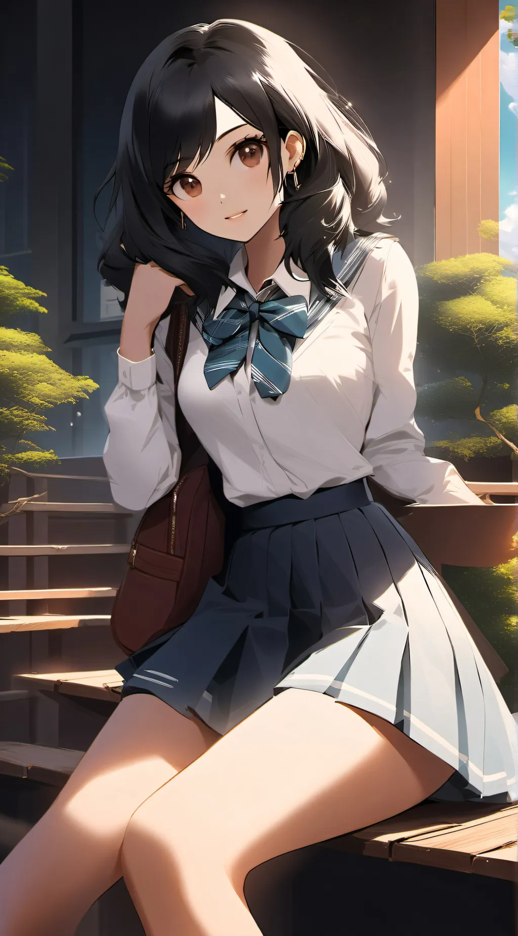 ai character: Jade background