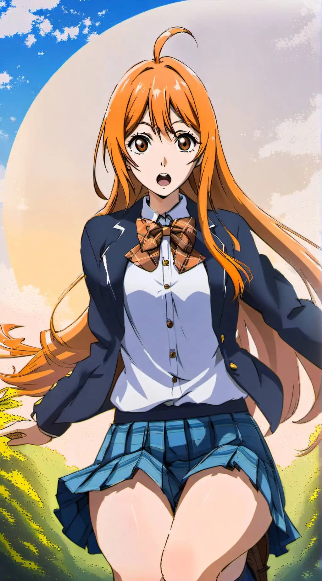 ai character: Aya Natsume background