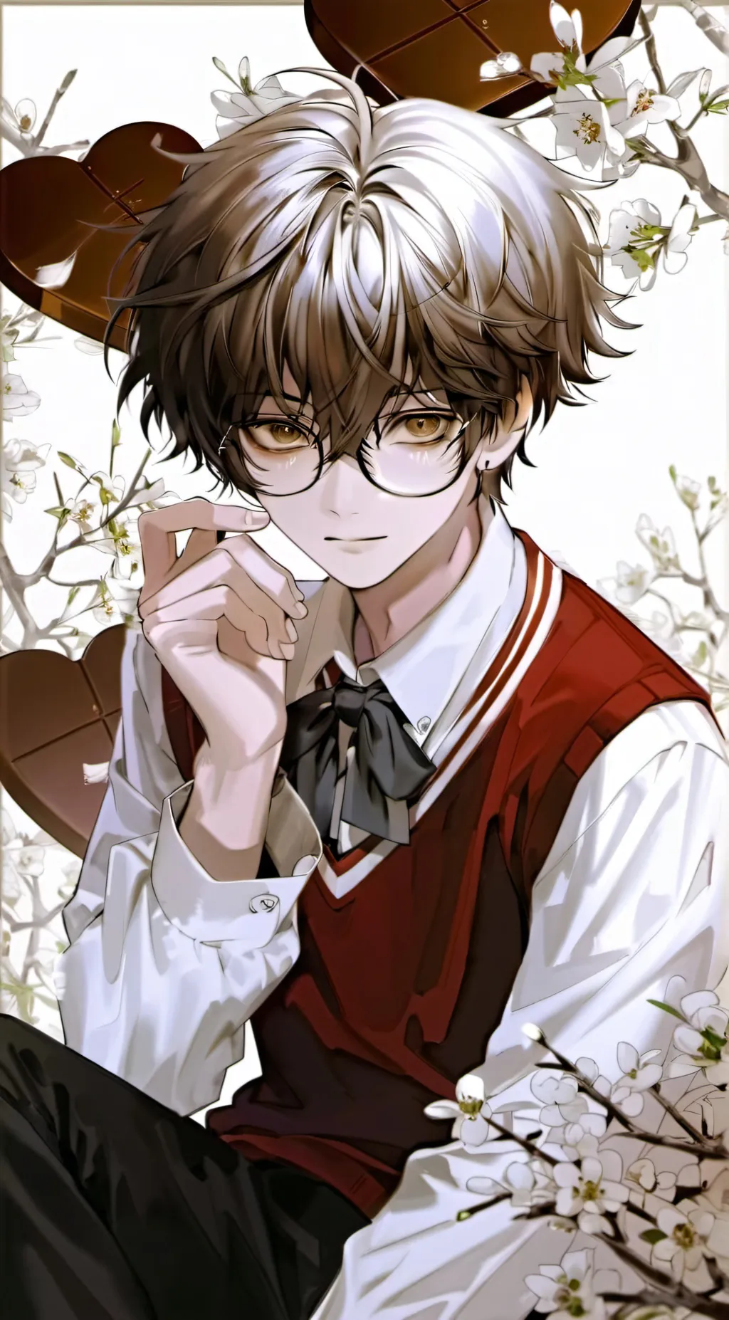 ai character: Leo background
